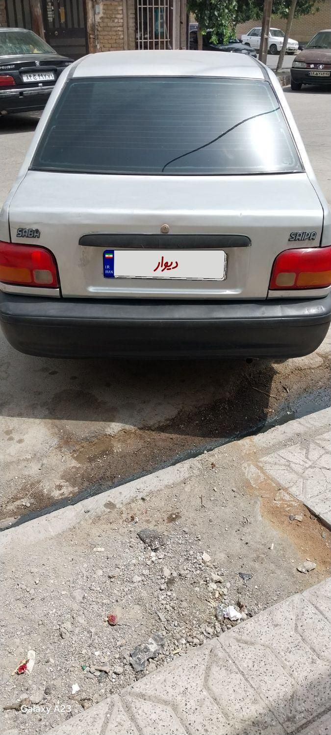 پراید صبا بنزینی - 1387