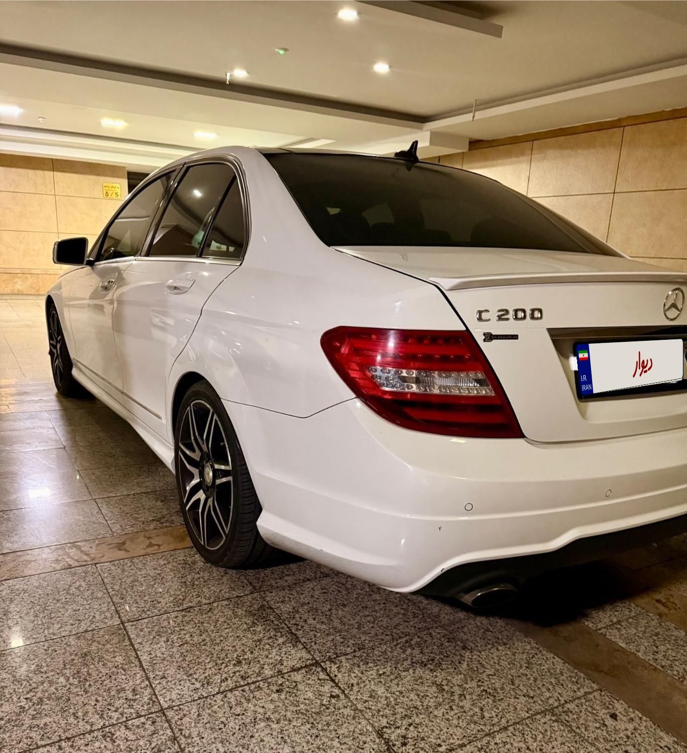 بنز C 200 - 2014