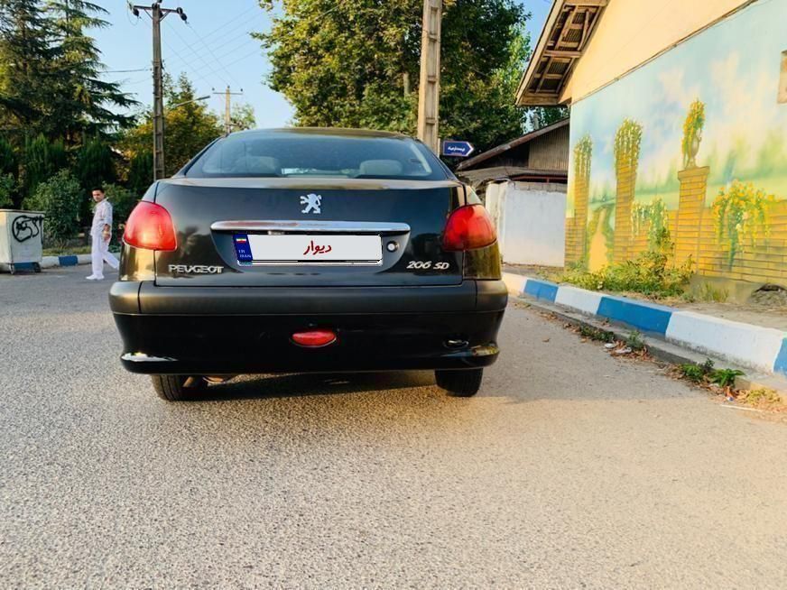 پژو ۲۰۶ صندوق دار v8 - 1392