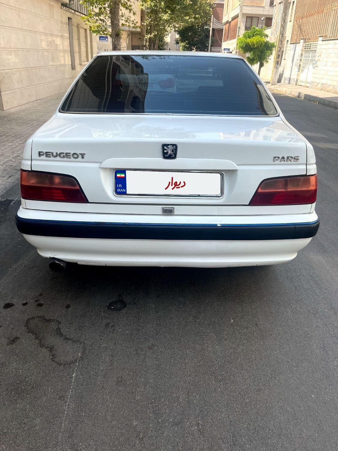 پژو پارس دوگانه سوز - 1388