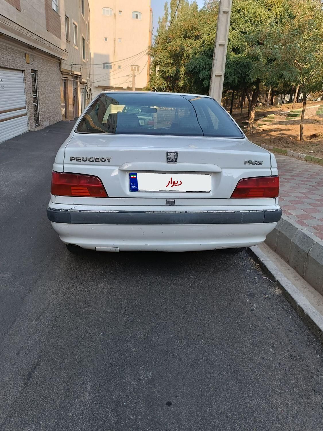 پژو پارس دوگانه سوز - 1386