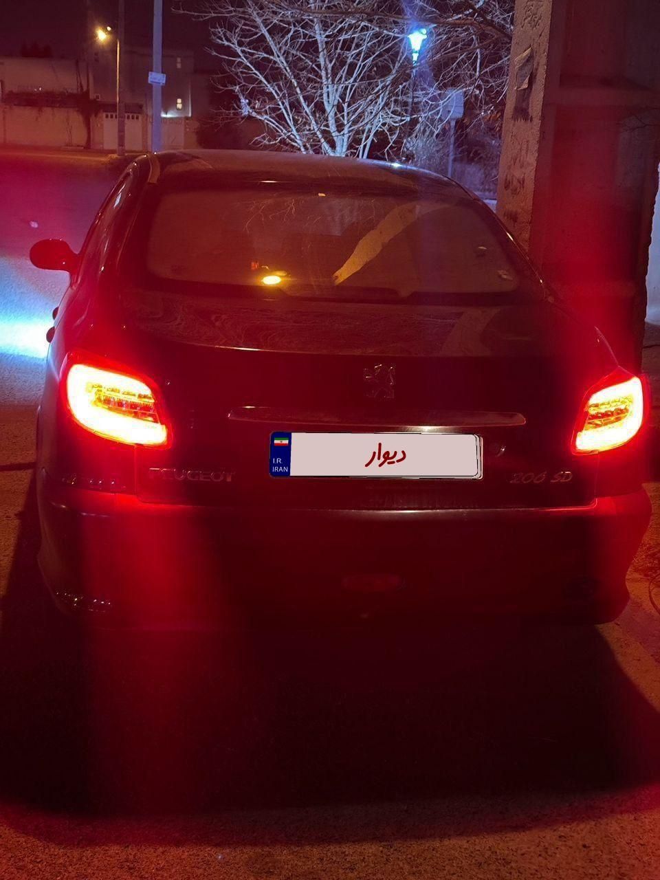 پژو ۲۰۶ صندوق دار v8 - 1395
