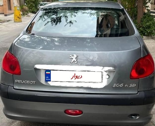 پژو ۲۰۶ صندوق دار v9 - 1387