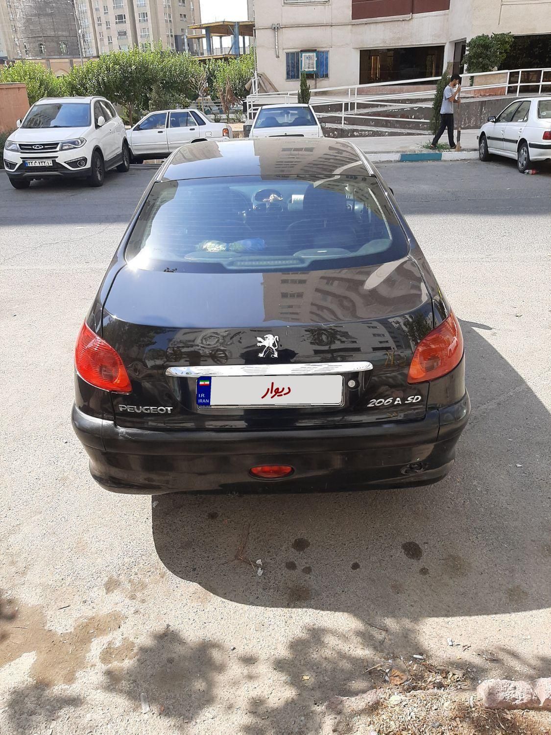 پژو ۲۰۶ صندوق دار v9 - 1386