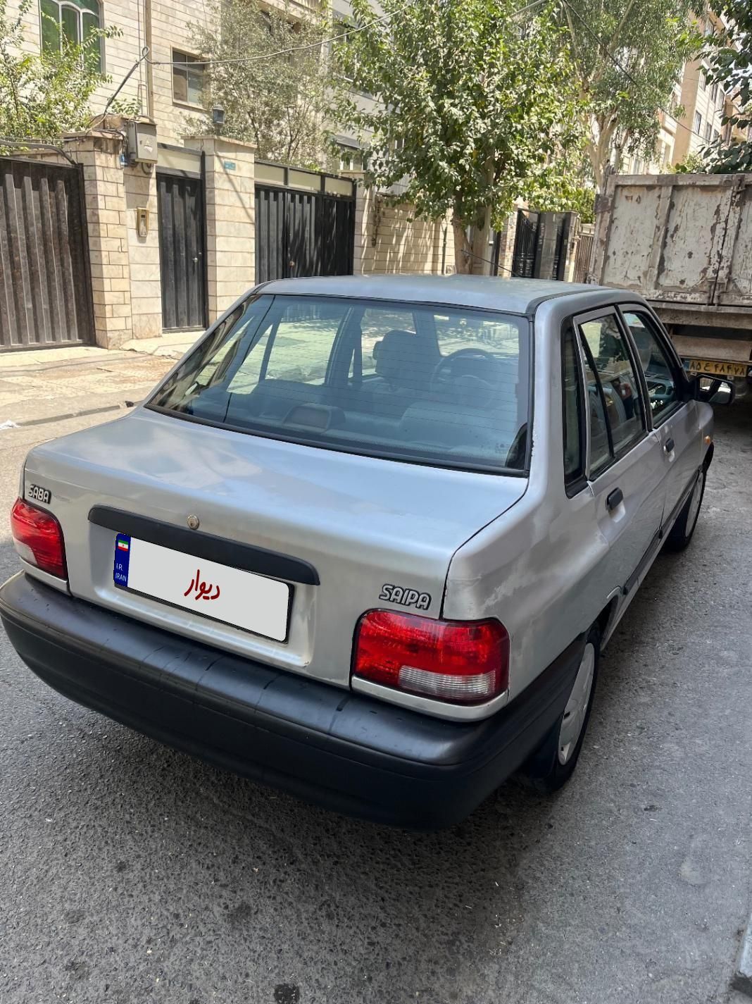 پراید صبا بنزینی - 1387