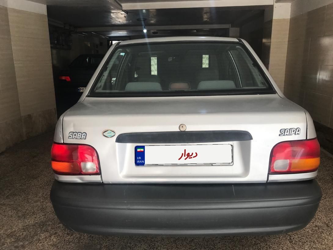 پراید صبا بنزینی - 1386