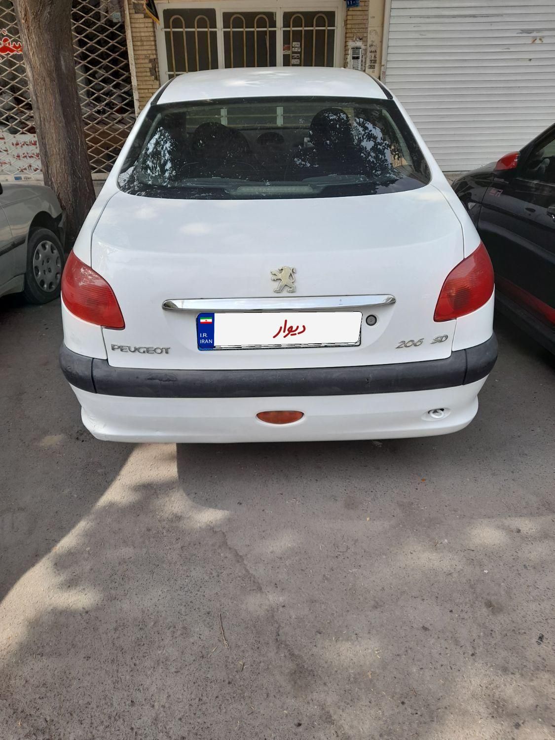 پژو ۲۰۶ صندوق دار v20 - 1391