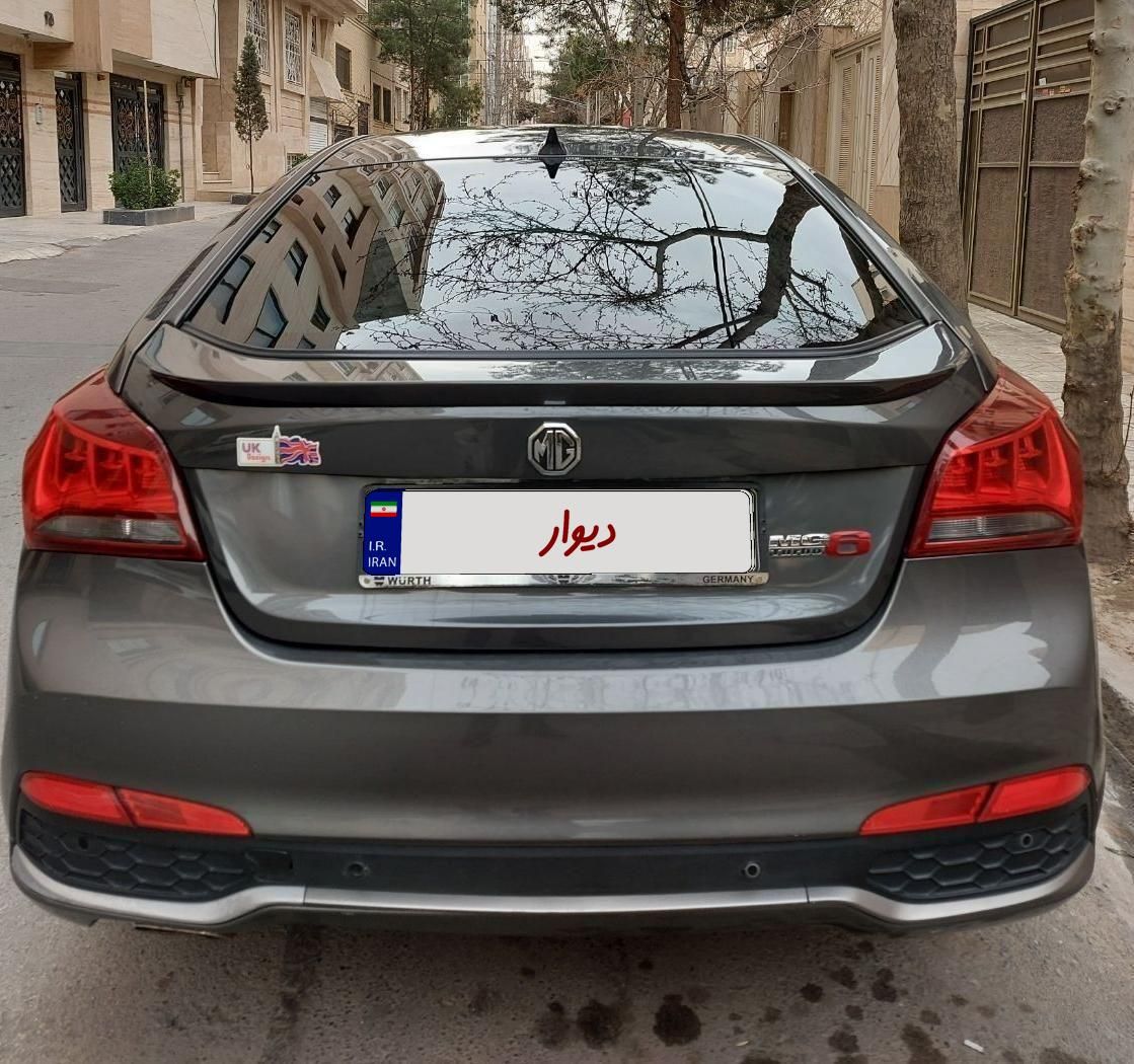 ام جی 6 لیفت بک GT فیس جدید - 2015