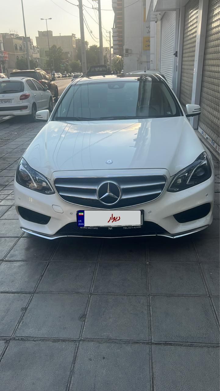 بنز E فول 200 - 2014