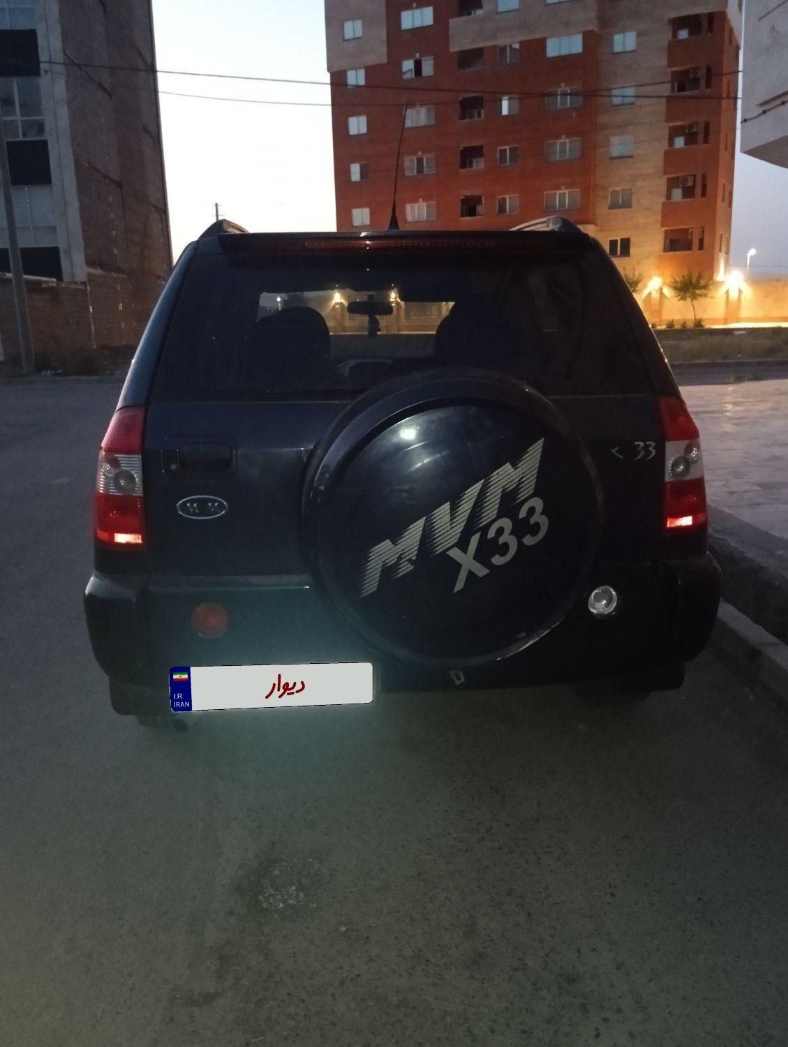 ام وی ام X33 دنده‌ای ساده - 1391