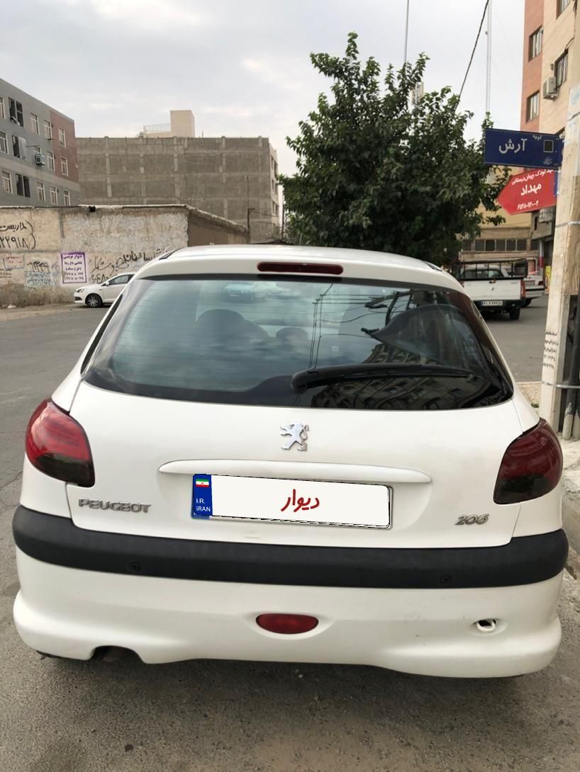 پژو 206 تیپ 5 - 1393
