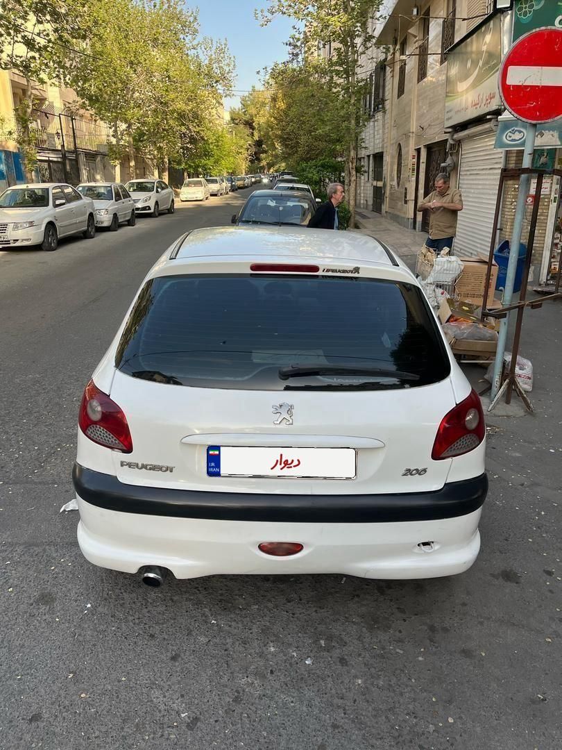 پژو 206 تیپ 2 - 1389