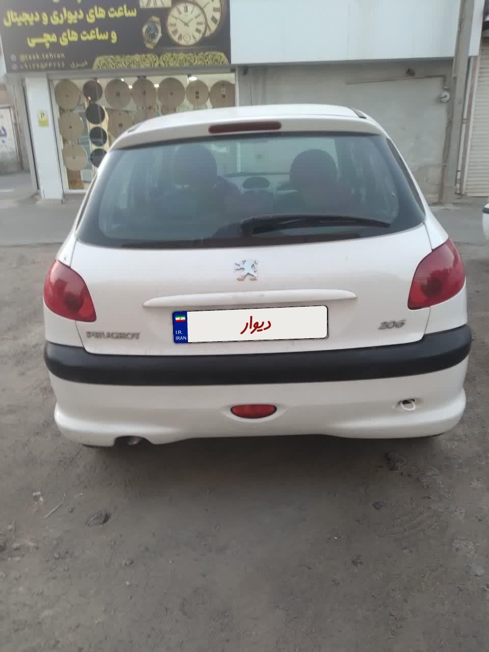 پژو 206 تیپ 2 - 1396