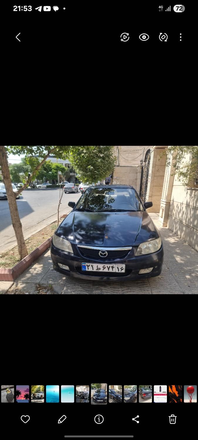 مزدا 323 اتوماتیک - 1384