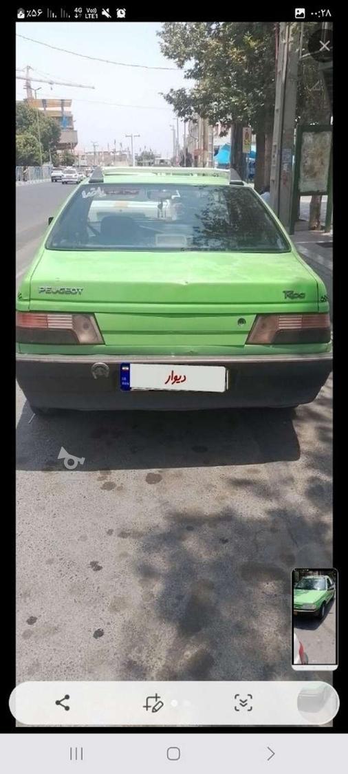 پژو روآ دوگانه سوز - 1388