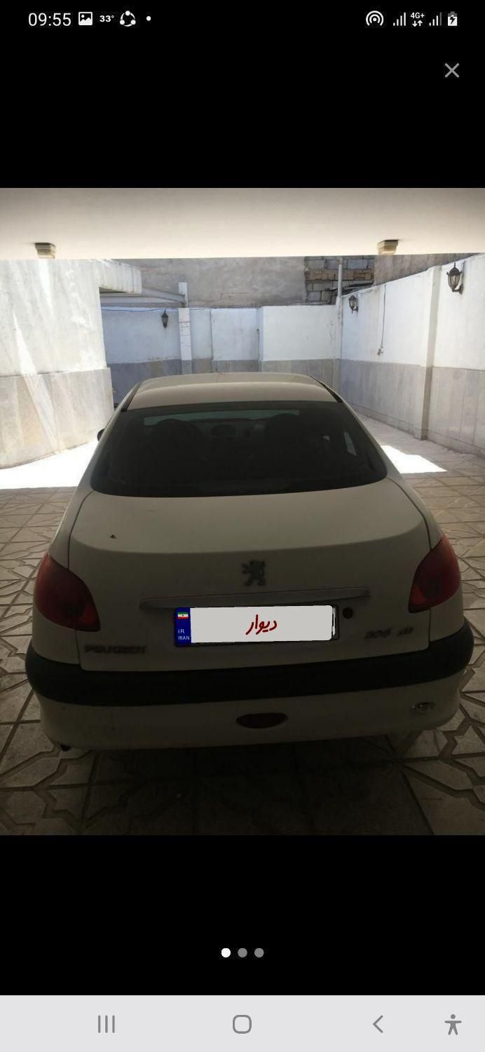 پژو ۲۰۶ صندوق دار v20 - 1390