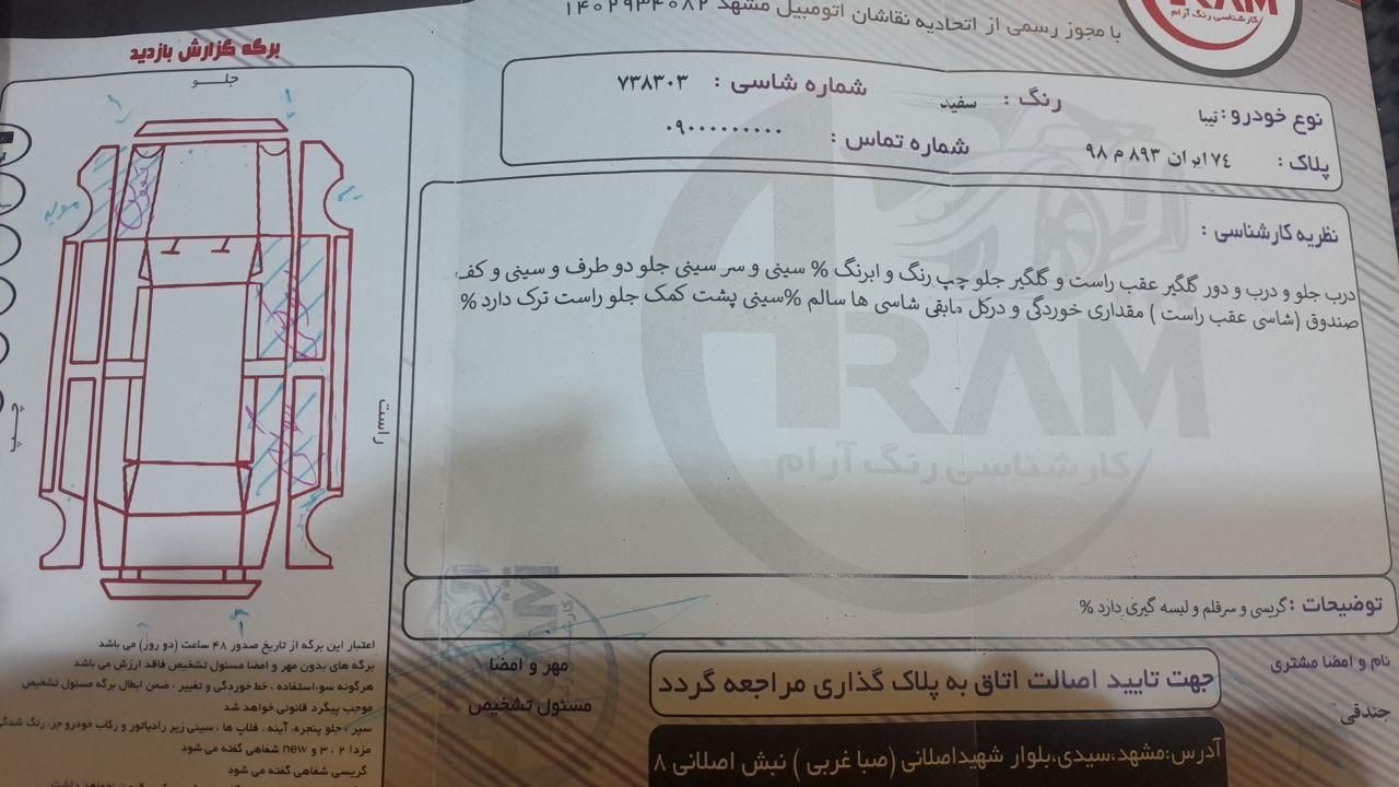 خودرو تیبا، صندوق دار آگهی ann_19672597