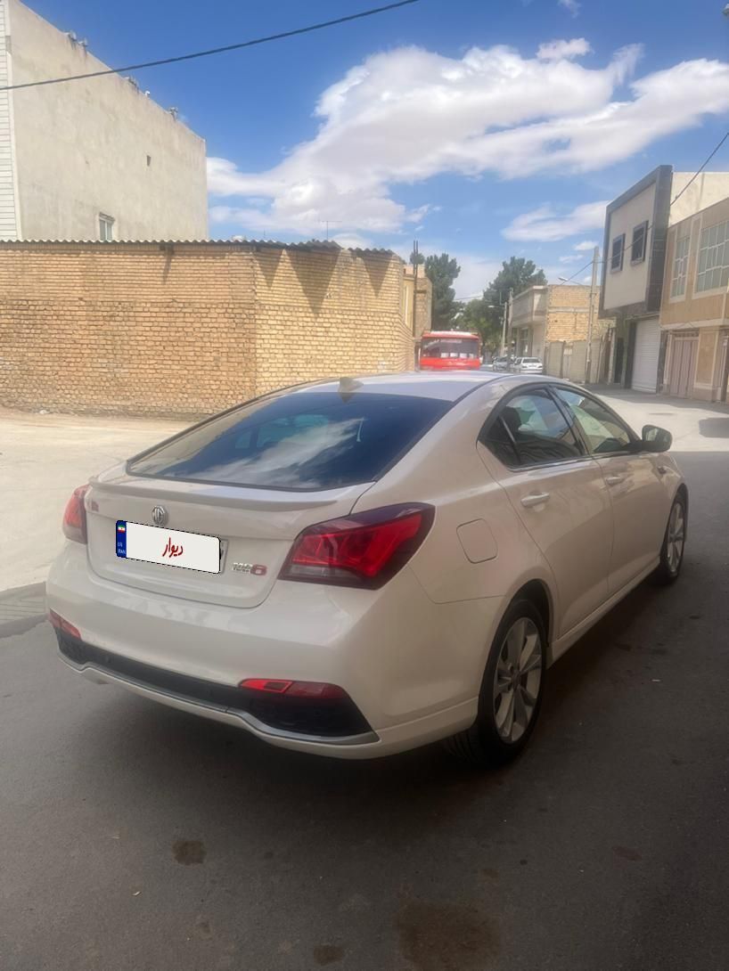 ام جی 6 لیفت بک GT فیس جدید - 2015