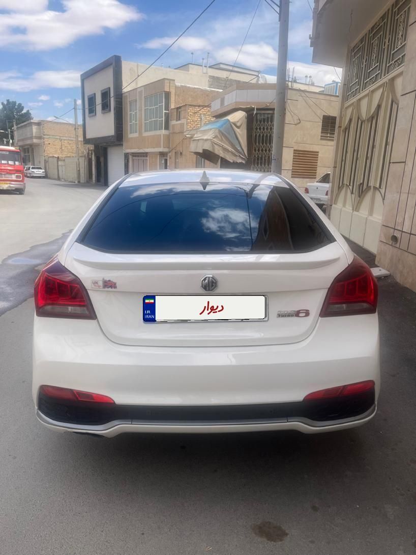ام جی 6 لیفت بک GT فیس جدید - 2015