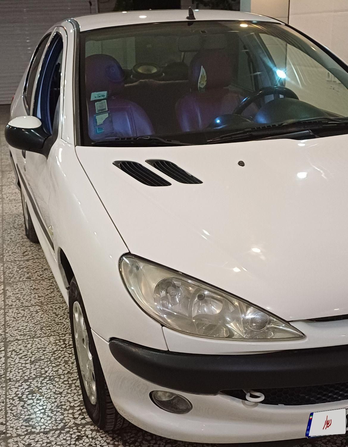 پژو ۲۰۶ صندوق دار v8 - 1386