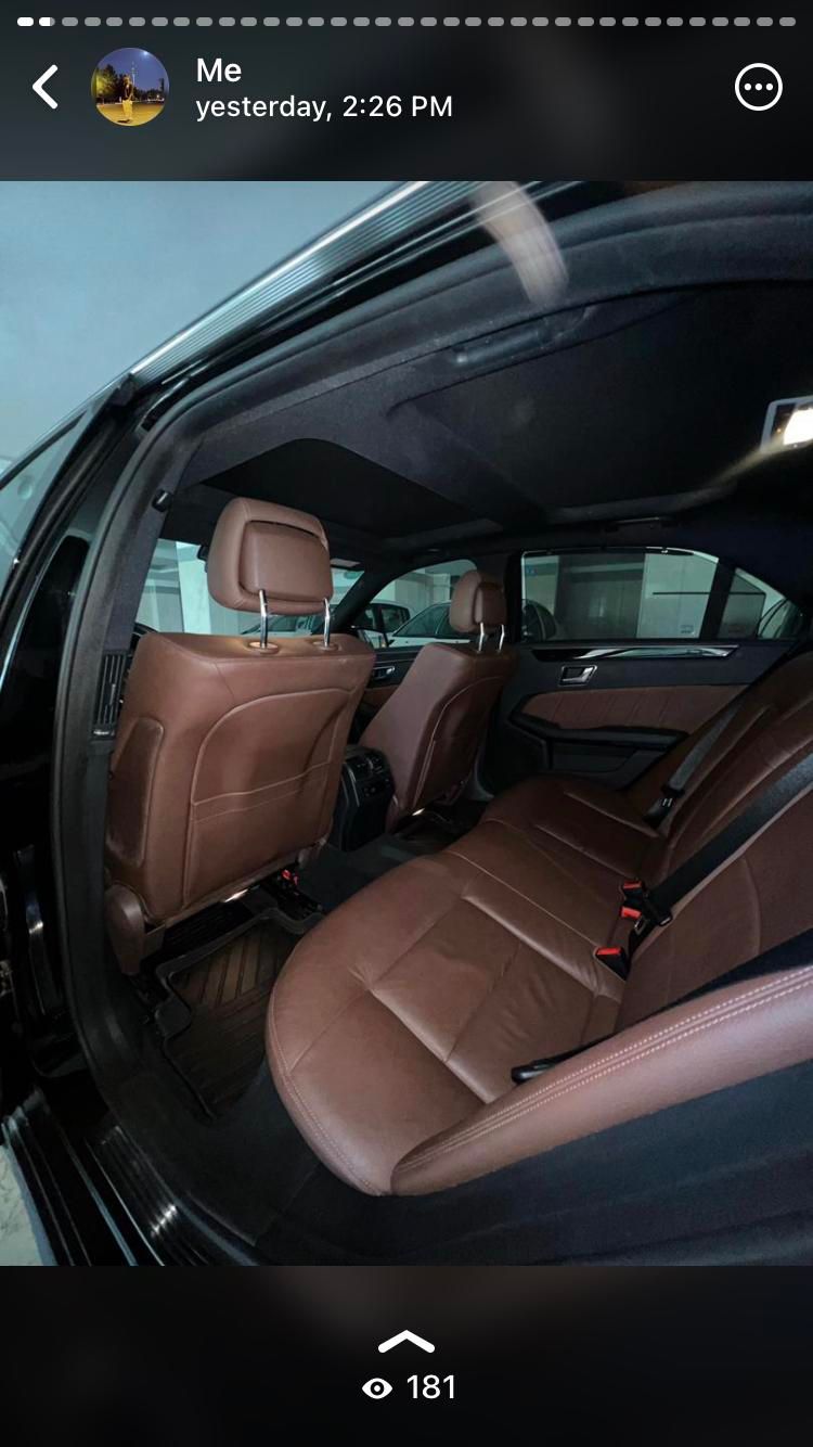 بنز E 300 - 2012