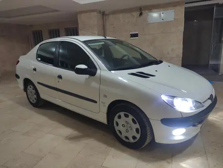 پژو ۲۰۶ صندوق دار v8 - 1388