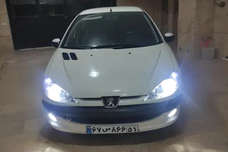 پژو ۲۰۶ صندوق دار v8 - 1388