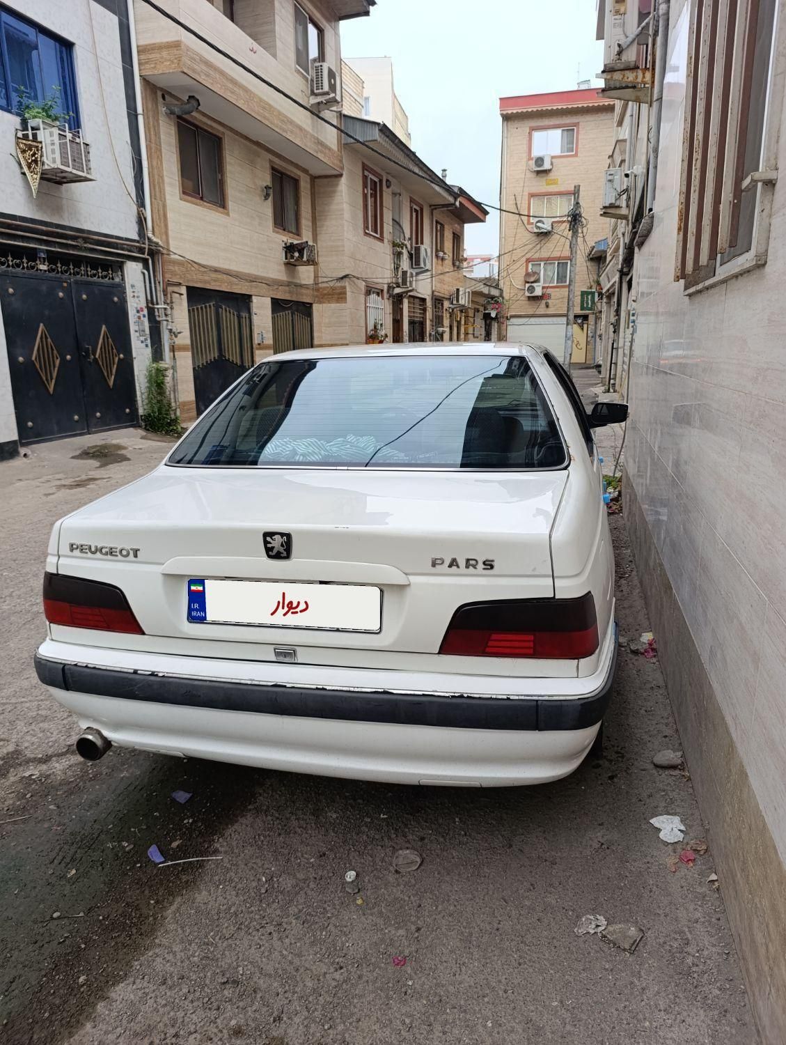 پژو پارس XU7ساده - 1388