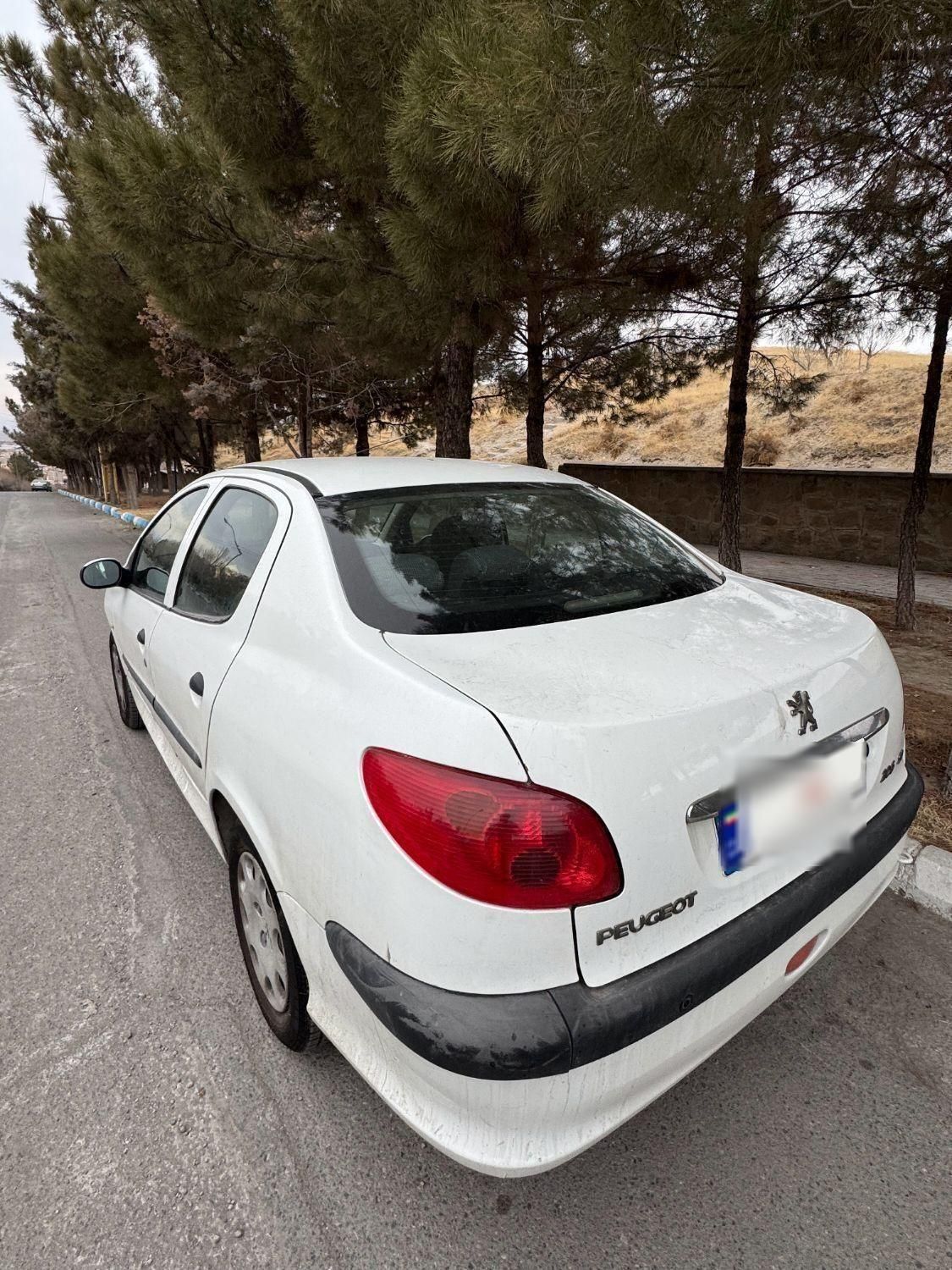 پژو ۲۰۶ صندوق دار v8 - 1394