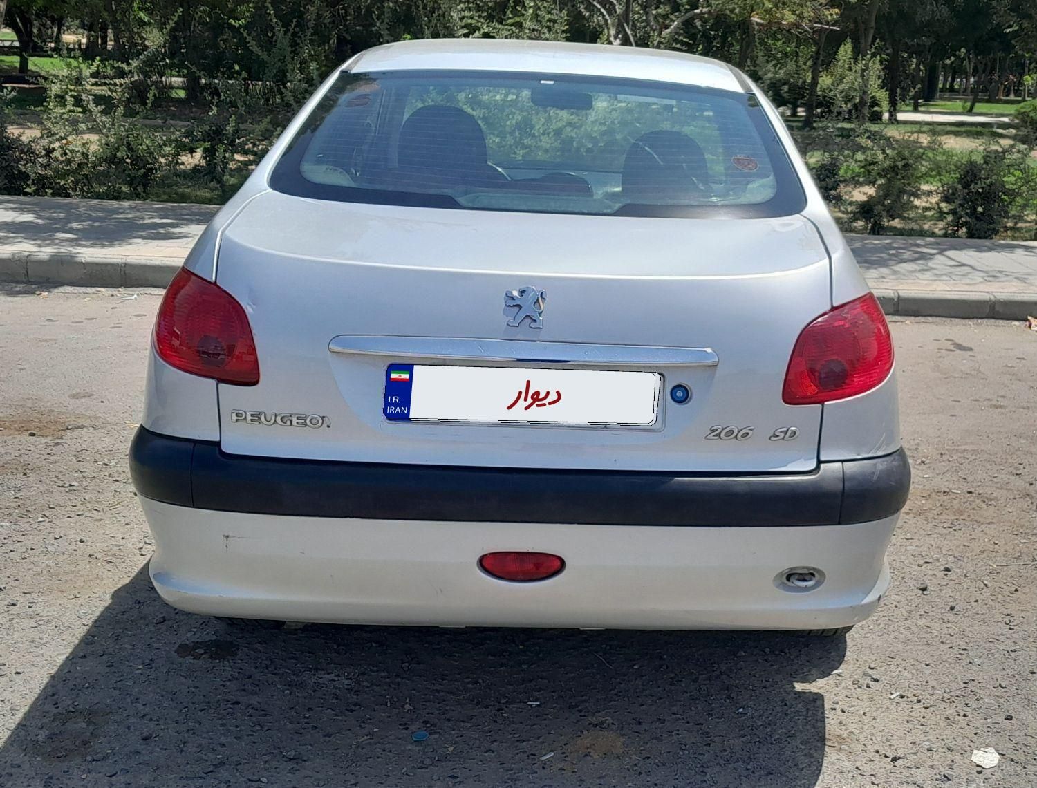 پژو ۲۰۶ صندوق دار v9 - 1387