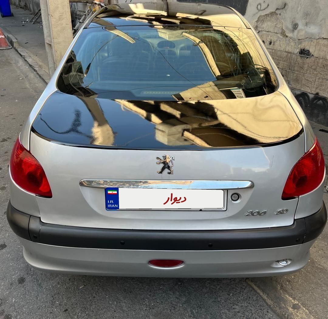 پژو ۲۰۶ صندوق دار v1 - 1389