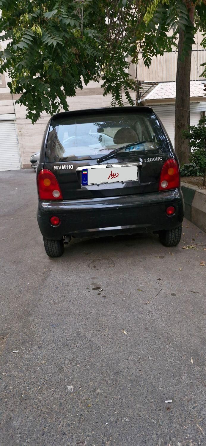 ام وی ام 110 چهار سیلندر دنده ای - 1390