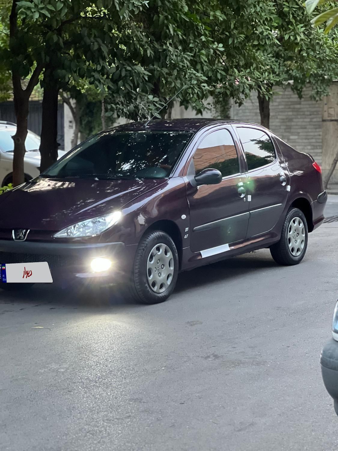 پژو ۲۰۶ صندوق دار v8 - 1391
