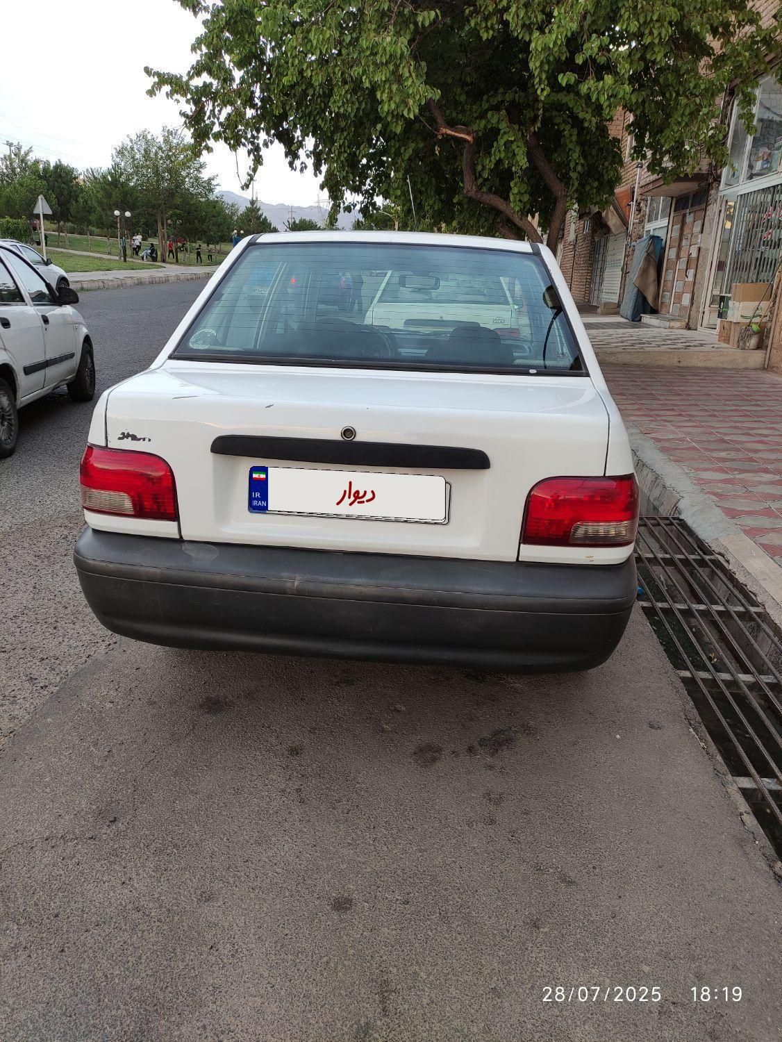 پراید صبا بنزینی - 1386