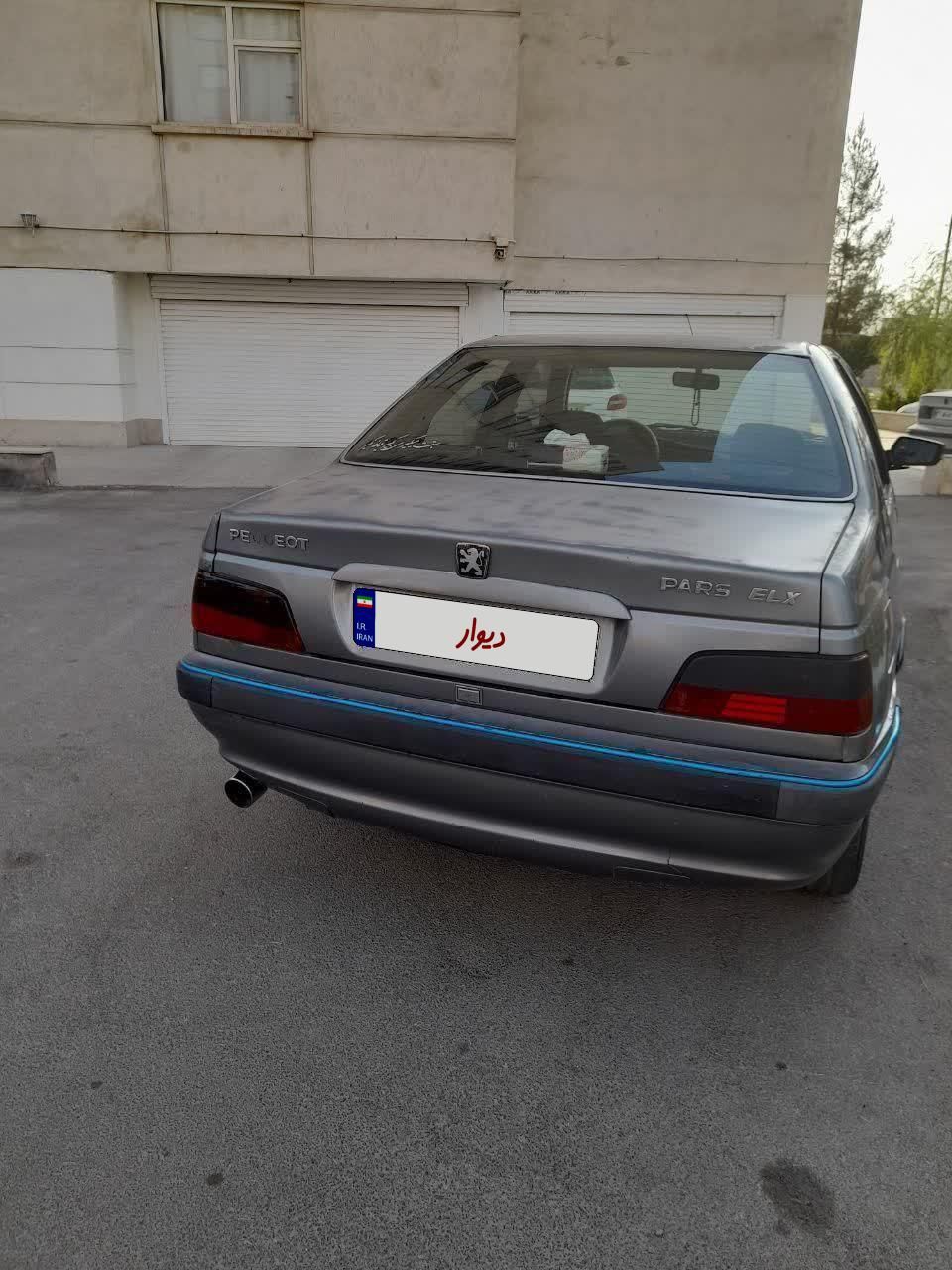 پژو پارس دوگانه سوز - 1386