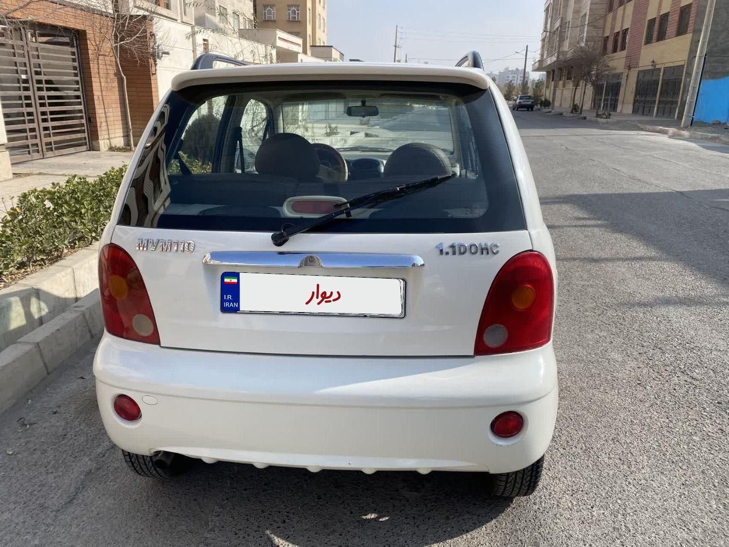 ام وی ام 110 چهار سیلندر دنده ای - 1393