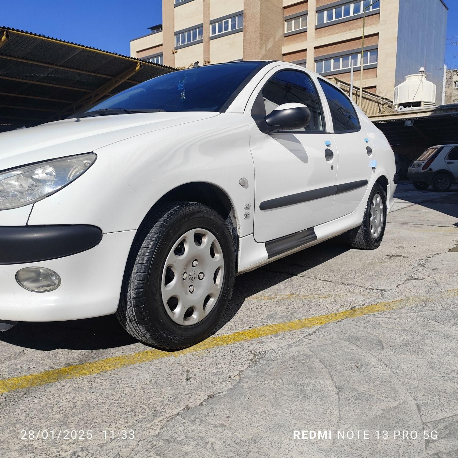 پژو ۲۰۶ صندوق دار v8 - 1399