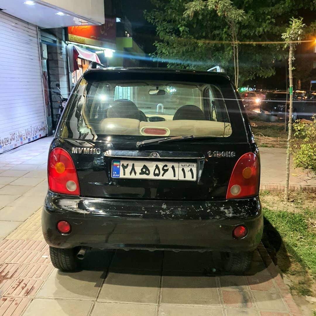 ام وی ام 110 چهار سیلندر دنده ای - 1391