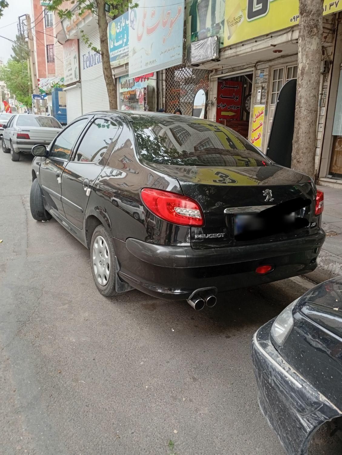 پژو ۲۰۶ صندوق دار v20 - 1390