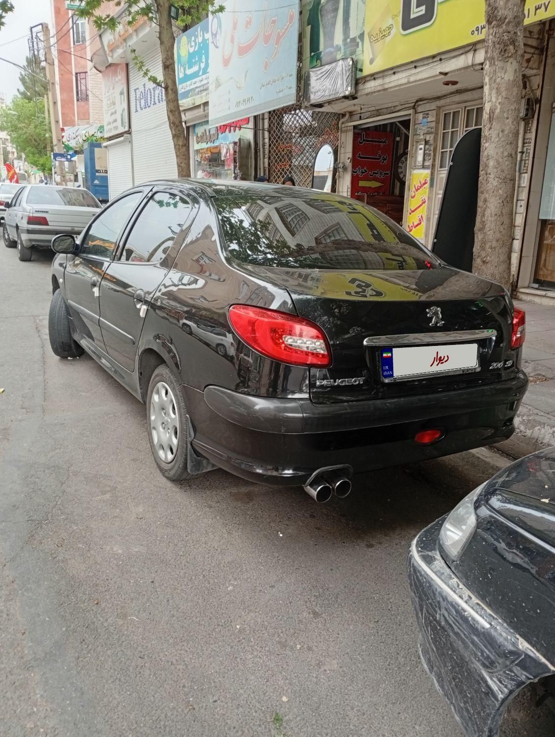 پژو ۲۰۶ صندوق دار v20 - 1390