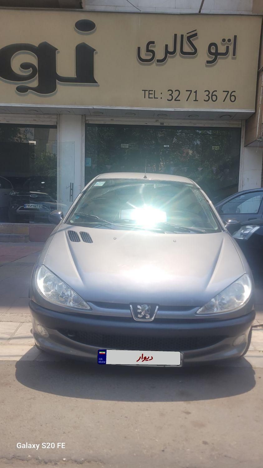 پژو ۲۰۶ صندوق دار v20 - 1389