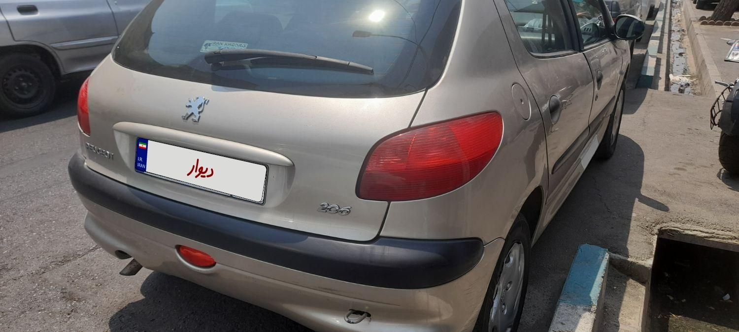 پژو 206 تیپ 3 - 1383