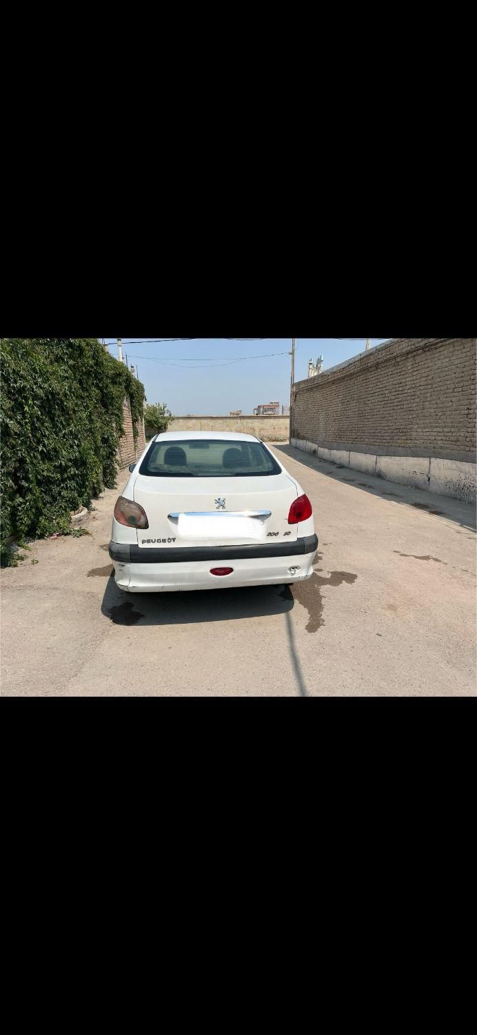 پژو ۲۰۶ صندوق دار v9 - 1387
