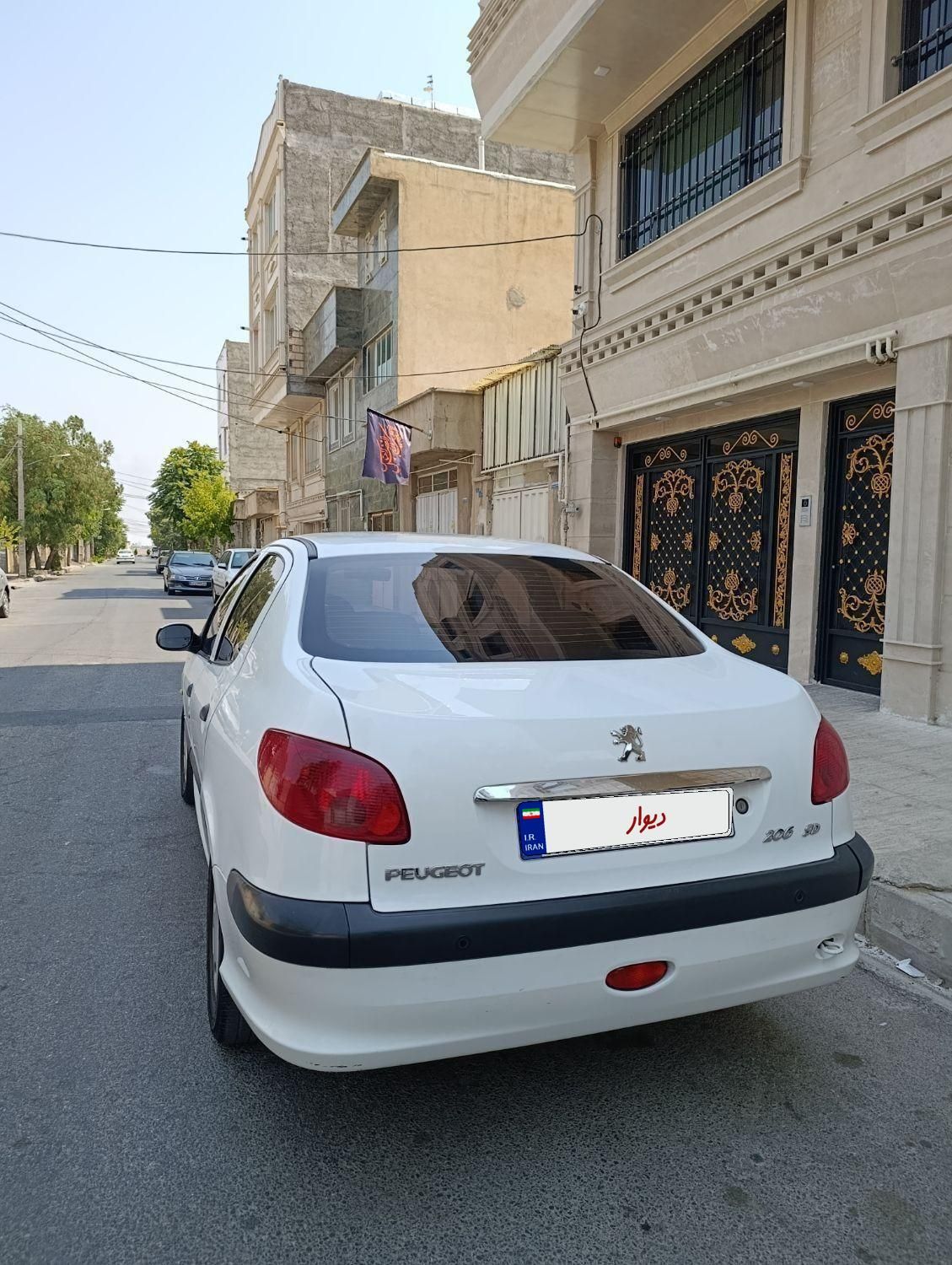 پژو ۲۰۶ صندوق دار v8 - 1396