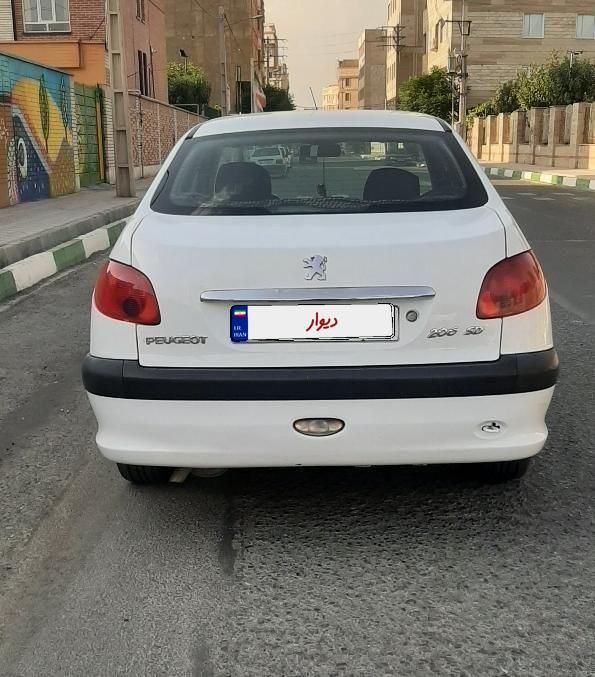 پژو ۲۰۶ صندوق دار v20 - 1390