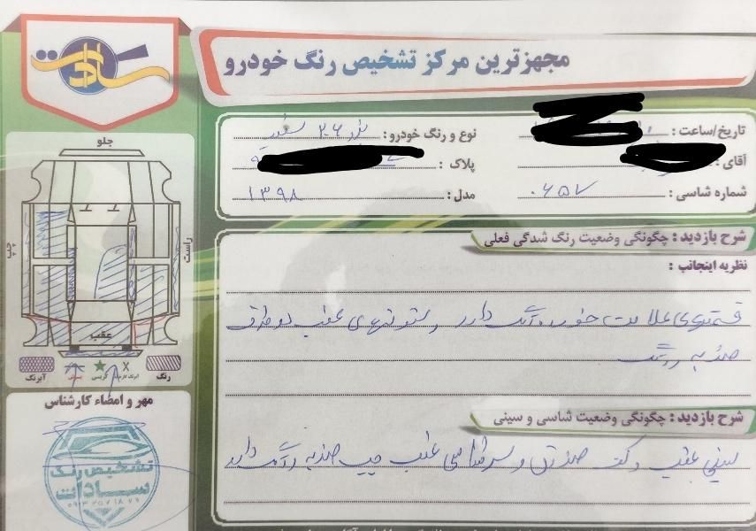 پژو 206 تیپ 2 - 1398