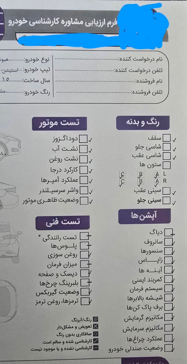 هیوندای i40 استیشن شرکتی - 2015