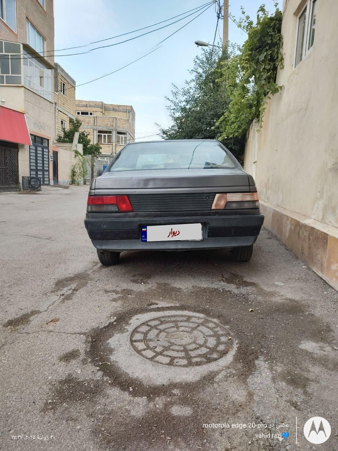 پژو روآ دوگانه سوز - 1386