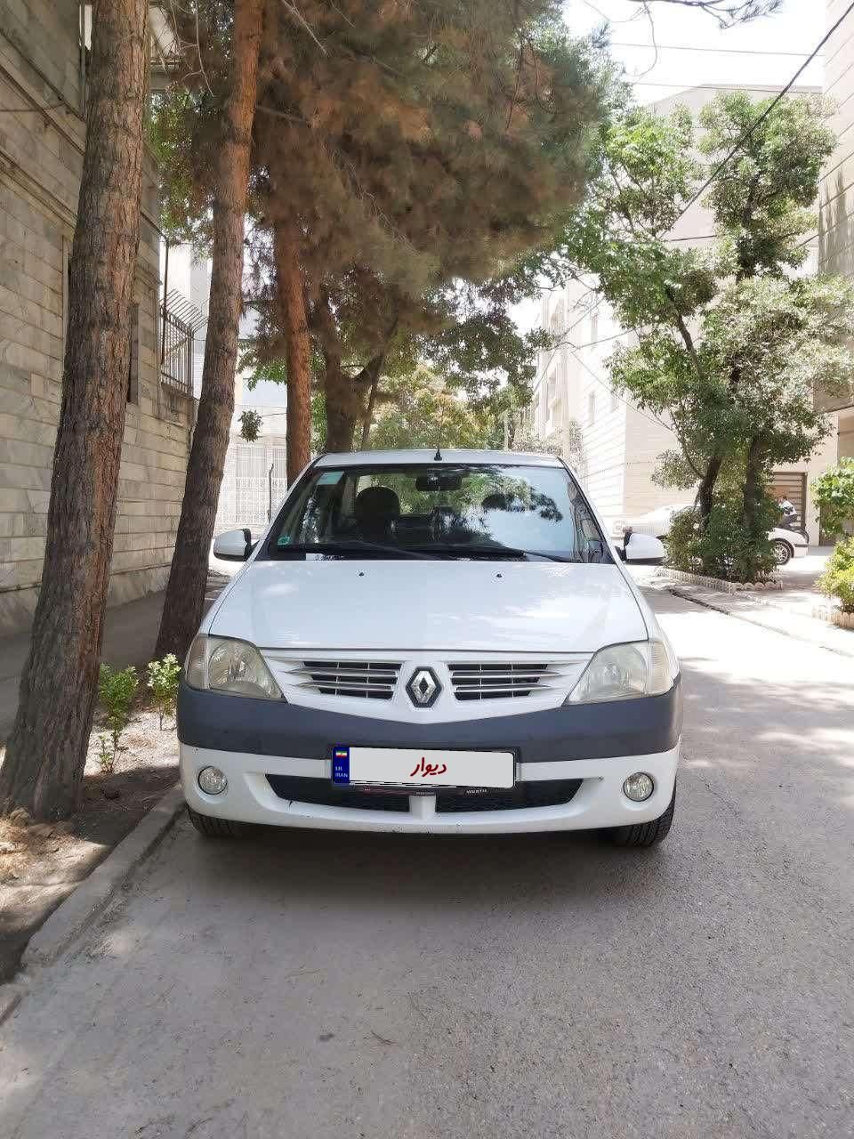 رنو پارس تندر گیربکس JHQ + مولتی مدیا - 1395