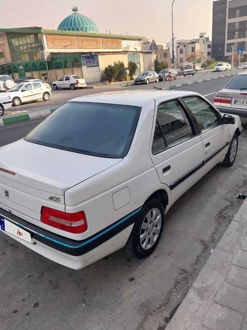پژو 405 SLX بنزینی  XU7 - 1389